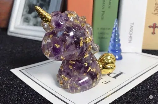 紫水晶獨角獸·靈性守護