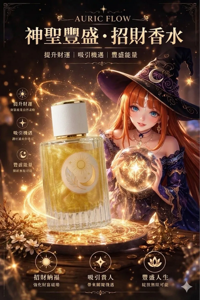 神聖豐盛·招財香水